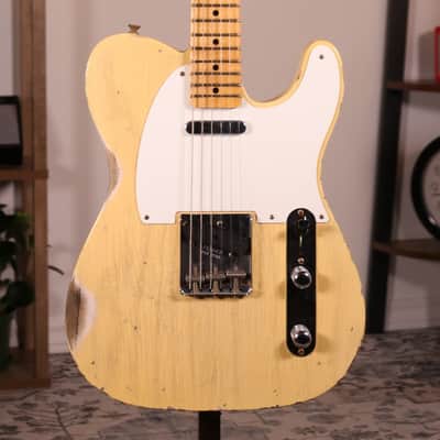 Fender Custom Shop '54 Telecaster Relic Limited Edition - Maple FIngerboad, Natural blonde image 1