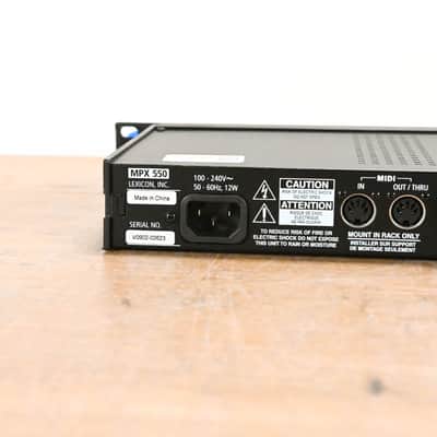 Lexicon MPX 550 Dual-Channel Effects Processor CG0134Y image 8