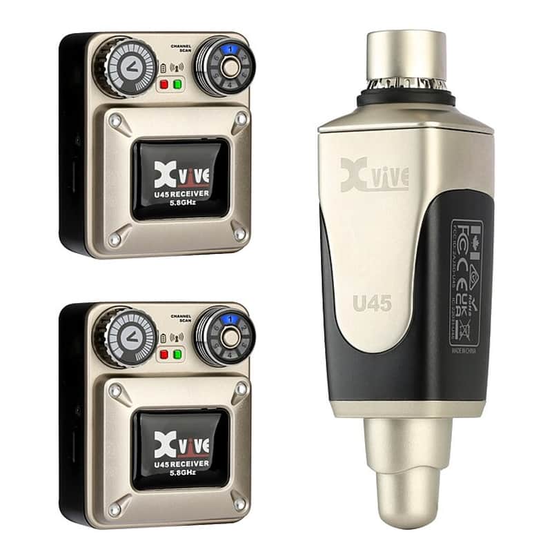 XVIVE U45 SET R2 In-Ear Monitor Wireless System Digitales Drahtlos-System 5.8GHz image 1