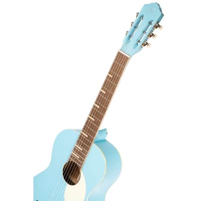 Ortega Gaucho Series Nylon String Parlor Guitar w/ Bag image 7