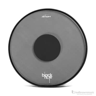 RTOM Black Hole Snap-On Mesh Practice Pad - 16" image 1