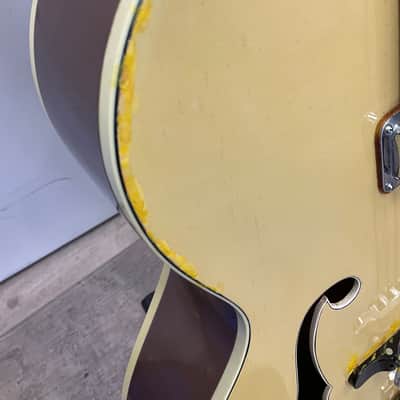 Gretsch 6189 Streamliner 1955 - 1957 - Bamboo Yellow with Copper Mist Back image 13