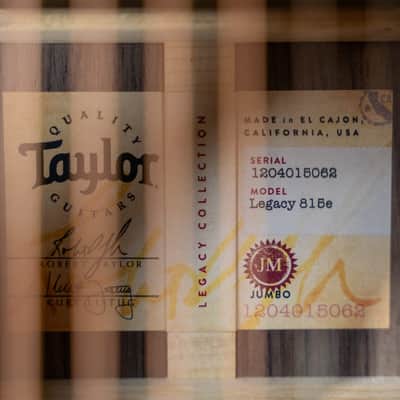 Taylor Legacy 815e image 6