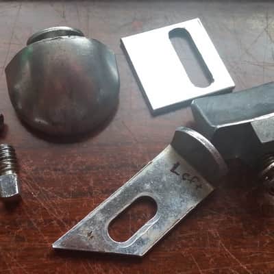 Rogers VINTAGE Bass Drum Pedal PART Buddy Ricjh Toe Stop / Dyno Matic LEFT SIDE ANCHOR MOUNTING CLIP 60S 70S image 2
