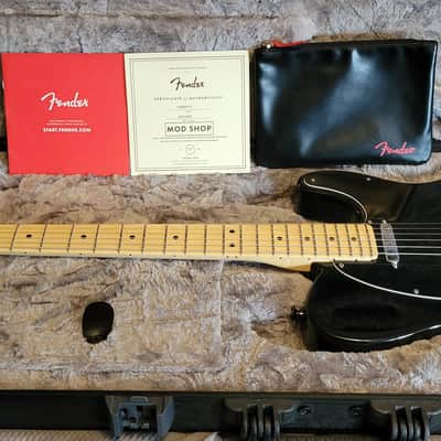 Fender Mod Shop Telecaster 2021 - Black Beauty image 1