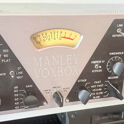 Manley Labs VoxBox Tube Channel Strip mid 2000's - Silver Face image 3