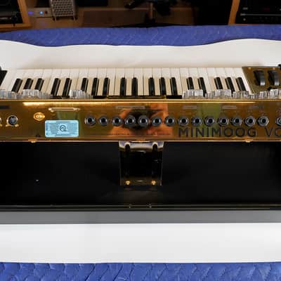Moog Minimoog Voyager 10th Anniversary Gold Edition 44-Key Monophonic Synthesizer 2012 image 10