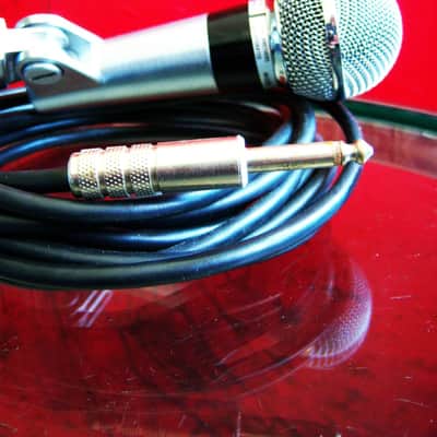 Vintage 1970's Shure 565S dynamic cardioid microphone Dual Z Satin Chrome w accessories 565 565SD image 15