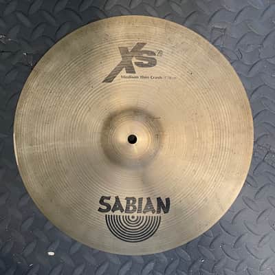 Sabian 14" XS20 Medium Thin Crash Cymbal 2003 - 2015 - Natural image 1
