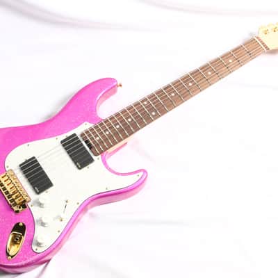 ギター Edwards E-Snapper EDWARDS / E-SNAPPER-7 TO Twinkle Pink New! [104704] | Reverb