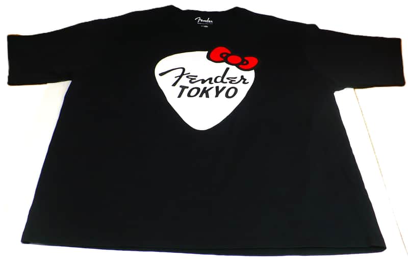 Fender Tokyo Hello Kitty Pick Logo Limited Edition Tee / Official Shop/ Very Rare image 1