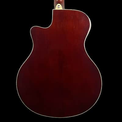 Yamaha APX600 Electro Acoustic in Natural image 4