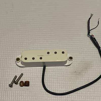 2012 USA Seymour Duncan SDBR-1N Duckbucker White Neck/Middle Single Coil Stratocaster Guitar Pickup 9.93k