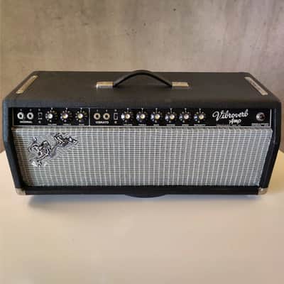 Handwired Vibroverb 2-Channel 40-Watt guitar amp head image 3