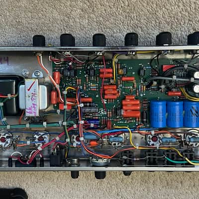 Mesa Boogie Black Face Chrome Chassis Dual Triple Rectifier Factory Modded Revision C 1993 image 12