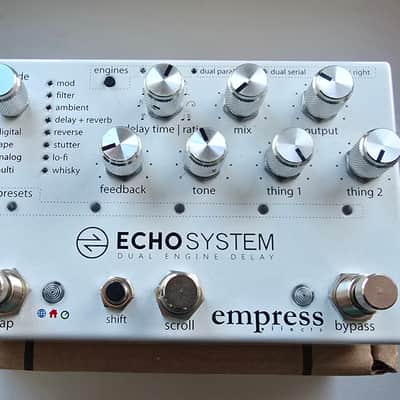 Empress Echosystem Dual Engine Delay 2010s - White image 1