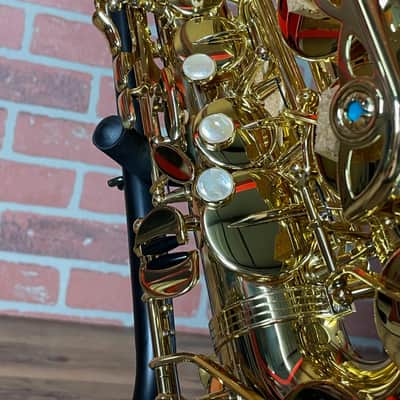 Yanagisawa A-WO1 Professional Alto Saxophone - Gold Lacquer image 13