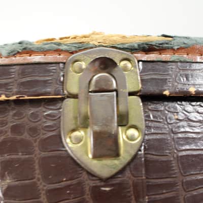 1950's/1960's Gibson LG-Style 'Alligator' Case Brown image 9