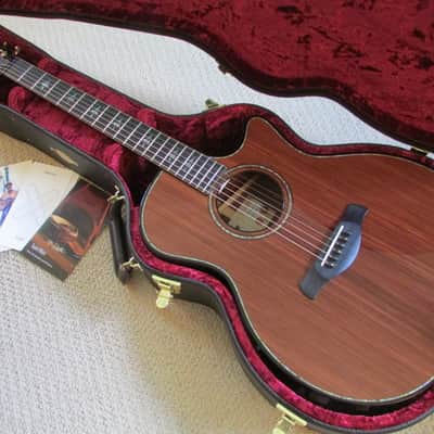 2025 Taylor 914ce Builders Edition Sinker Redwood Top NM/M image 1