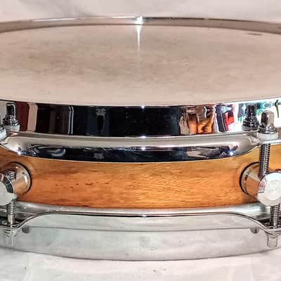 MARTIAL PERCUSSION CUSTOM MULBERRY PANCAKE SNARE DRUM 2024 - ROSEWOOD SATIN image 3