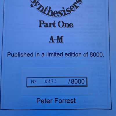 Peter Forrest The A-Z of Analogue Synthesizers Part One + Two 1994 / 1996 image 7