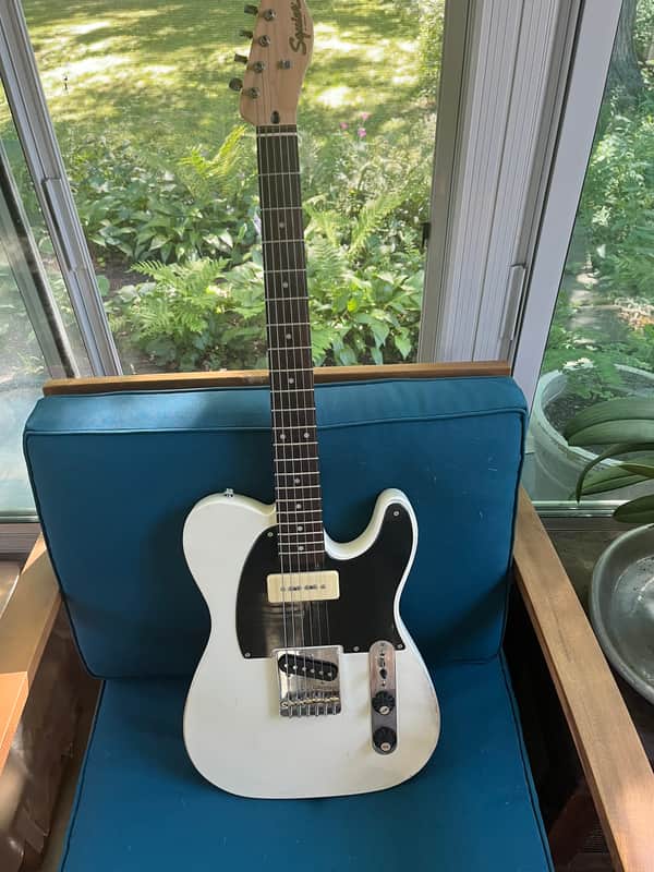 Telecaster - White - Light Relic P90 image 1