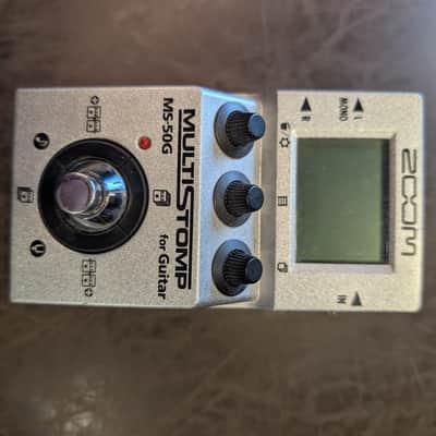 Zoom Ms-50g preamp ir + multi effects pedal for guitar image 1