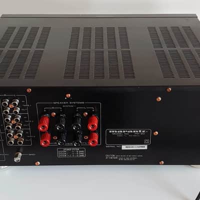 * * * Audiophile MARANTZ PM-80 Solid State Stereo Integrated Amplifier - TIME CAPSULE !!! * * * image 3