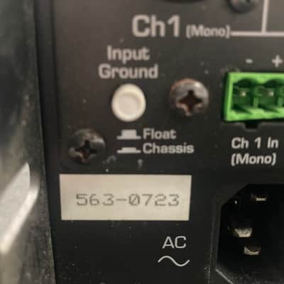 Ashly Powerflex 6250 6 Channel Amplifier 2000's - Black/Grey image 6