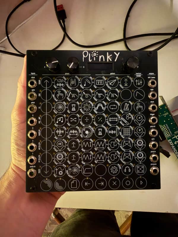 Plinky v3 with 2hp Expander image 1