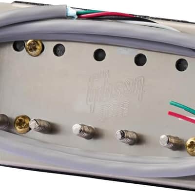Gibson 498T Hot Alnico Treble / Bridge Pickup - Zebra 4-Conductor Humbucker image 4
