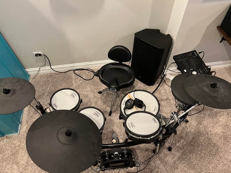 Roland TD-50K V-Drum Kit with Mesh Pads image 1