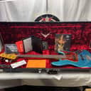 Fender Custom Shop '64 Jazz Bass Relic 4-string J-Bass with COA + Case 2023 - Ocean Turquoise / Rosewood fingerboard