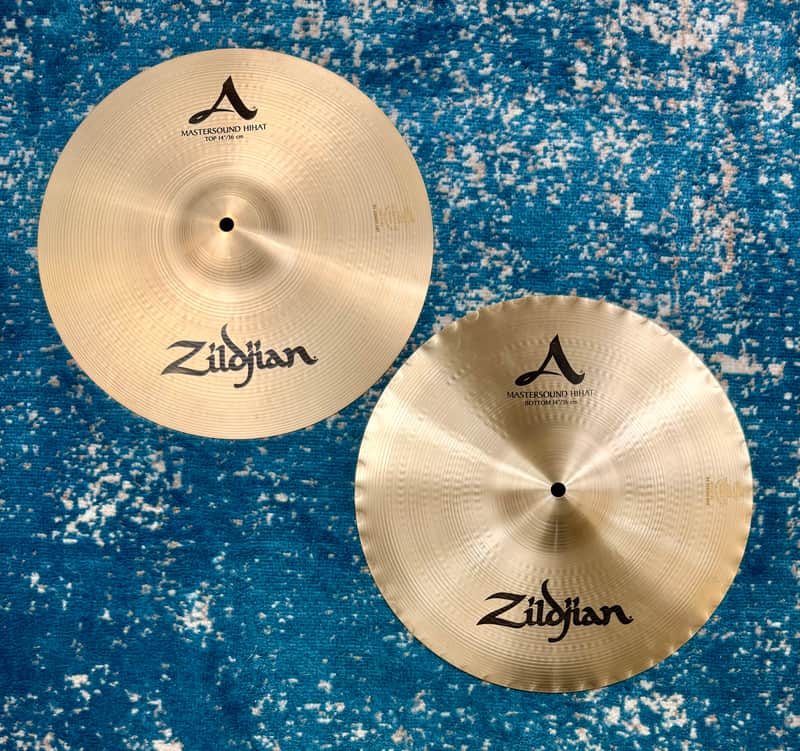 Don’t pay £429!! (LIKE NEW) 14" Zildjian A MASTERSOUND Hihats 1000g 1495g image 1