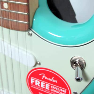 New Old Stock Fender Player Duo-Sonic Seafoam Green MIM 2022 VGC Free Shipping image 13