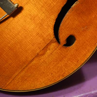 1940s SS Stewart (Harmony-made) Archtop Guitar (VIDEO! Fresh Work, Ready to Go) image 10
