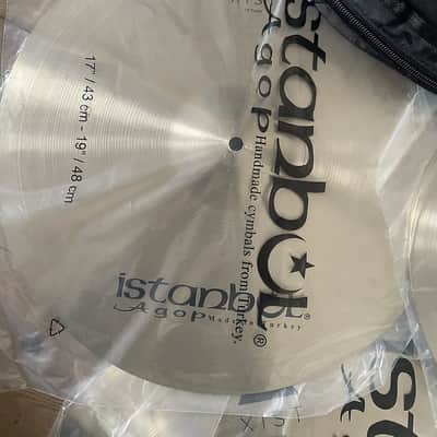 Istanbul Agop Xist Natural Cymbal Set 14" Hi-Hats, 16" 18" Crashes + 20" Ride + Soft Bag image 6