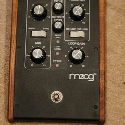 Moog MF-104Z Moogerfooger Analog Delay 2009 - Black + Moog expression pedal and Moog bag image 2