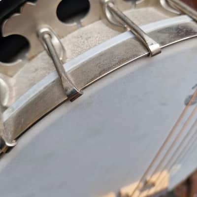 Deering B6 6 String Banjo 2012 Natural image 3