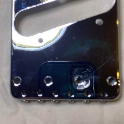 Telecaster-style Bridge 2010ish - Chrome image 2