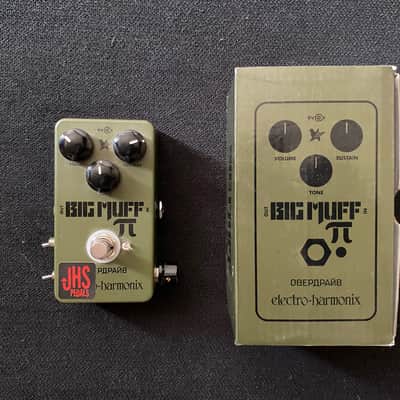 JHS Green Russian Big Muff Reissue with Moscow Mod 2018 - Green image 1