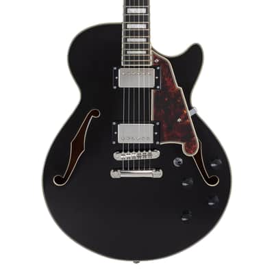 D'Angelico DAPSSBLF2NS Premier SS- Black Flake image 3