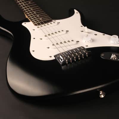 Cort G100OPBC G Series Open Pore Black Electric Guitar image 3