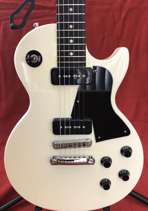 2011 Gibson USA Les Paul Junior アップグレード付 2011 Gibson Les Paul Junior Electric Guitar Satin White | Cream