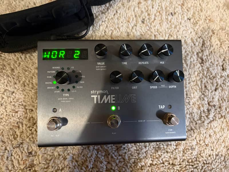 Strymon Midnight Edition TimeLine Delay 2022 - Midnight Edition Dark Gray