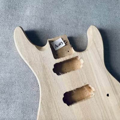 Unfinished Basswood 7 String DIY Guitar Body image 2