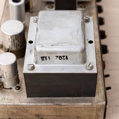 1967 Marshall JMP 1987T Tremolo 50 Plexi Panel 4x10 Vintage Tube Amp w/ Celestion 7442, Ftsw image 17