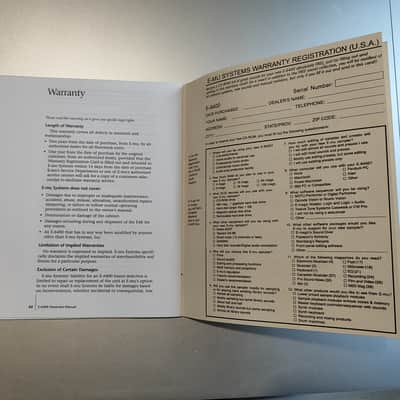 E-MU Systems E-6400 Owners Manual 1997 image 4