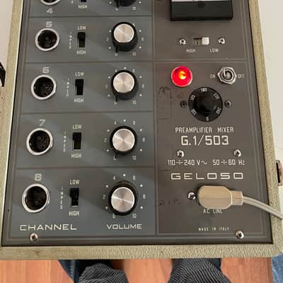 Geloso Mixer G1/503-V 1970 RARE VINTAGE Made in Italy image 2