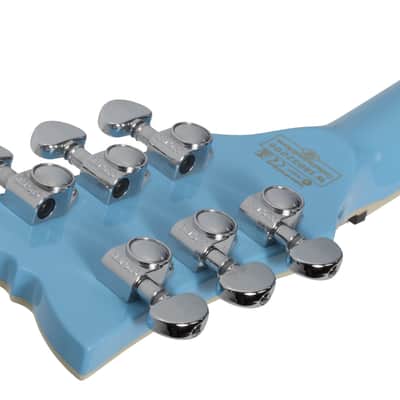 Schecter Ultra-III Electric Guitar. Vintage Blue (VBLU) image 11